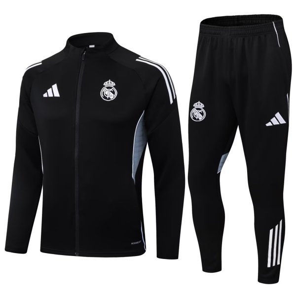 25/26 Real Madrid Black Jacket Tracksuit 1:1 Quality