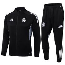 25/26 Real Madrid Black Jacket Tracksuit 1:1 Quality 25/26 Real Madrid Black Jacket Tracksuit 1:1 Quality