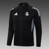 25/26 Real Madrid Black Jacket Tracksuit 1:1 Quality