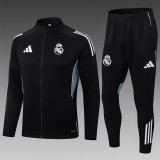 25/26 Real Madrid Black Jacket Tracksuit 1:1 Quality