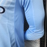 25/26  Manchester City Home Long Sleeve Player 1:1 Quality Soccer Jersey