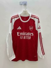 25/26 Arsenal Home Fans  Long sleeve 1:1  Quality Soccer Jersey