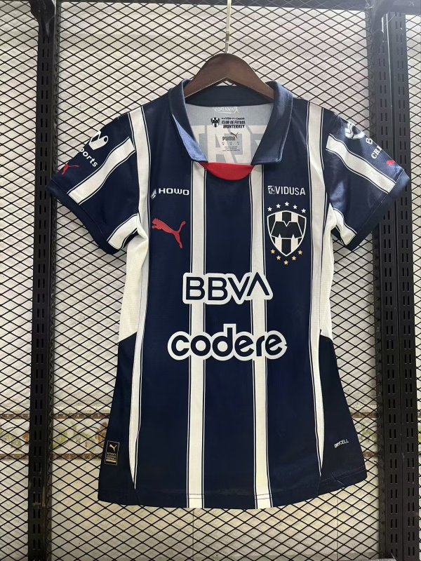 24/25 Monterrey Home Woman's  Fans 1:1 Quality Soccer Jersey