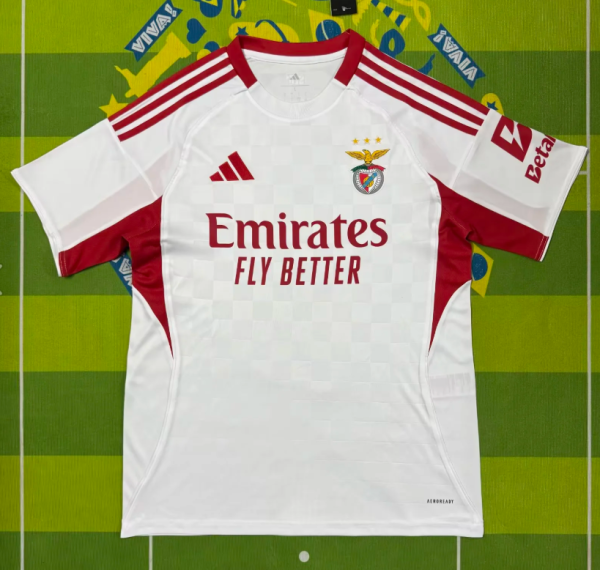 25/26  Benfica Third Fans 1:1 Quality Soccer Jersey
