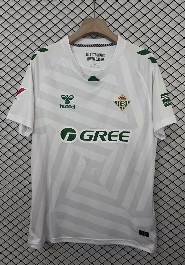 25/26  Real Betis Goalkeeper White Fans 1:1 Quality Soccer Jersey