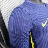 25/26  Atletico Madrid Away Long Sleeve Player 1:1 Quality Soccer Jersey