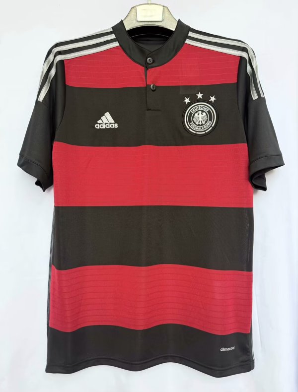 2014  Germany Away  Retro   1:1  Soccer Jersey