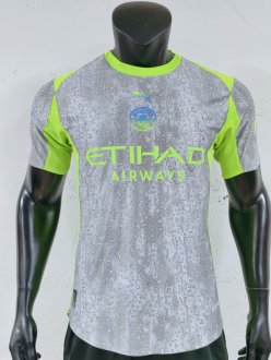 25/26 Manchester City Third Player 1:1 Quality Soccer Jersey（球员版）