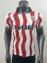 25/26 Stoke City Home Fans 1:1 Quality  Soccer Jersey