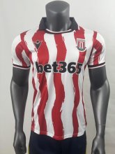 25/26 Stoke City Home Fans 1:1 Quality  Soccer Jersey