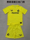 25/26 Feyenoord Rotterdam Goalkeeper Kids Kits 1:1 Quality Soccer Jersey