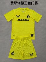 25/26 Feyenoord Rotterdam Goalkeeper Kids Kits 1:1 Quality Soccer Jersey