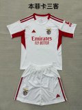 25/26 Benfica Third Kids Kits 1:1 Quality Soccer Jersey
