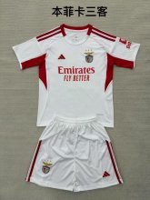 25/26 Benfica Third Kids Kits 1:1 Quality Soccer Jersey