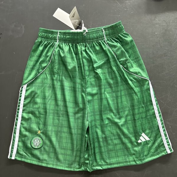 25/26 Celtic Home Green 1:1 Quality Shorts