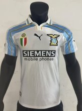 2000/2001 Lazio Home Fans Retro 1:1 Quality  Soccer Jersey