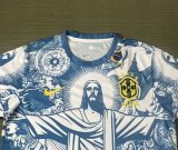 25/26 Brazil Jesus Blue Goddess Fans 1:1 Quality Soccer Jersey