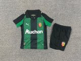 25/26  Lens Away  Kids  Kits 1:1 Quality Soccer Jersey
