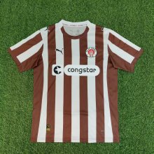 25/26 FC St. Pauli  Home Fans 1:1 Quality Soccer Jersey