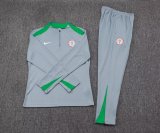 25/26 Nigeria Grey 1:1 Quality Training Jersey