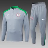 25/26 Nigeria Grey 1:1 Quality Training Jersey