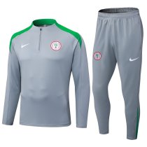 25/26 Nigeria Grey 1:1 Quality Training Jersey