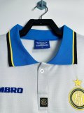 1997/1998 Inter Milan Away Fans Retro 1:1 Quality  Soccer Jersey