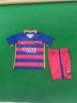 2015/2016 Barcelona Home Kids Retro 1:1 Quality Soccer Jersey