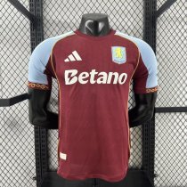 25/26  Aston Villa Home Player  1:1 Quality Soccer Jersey