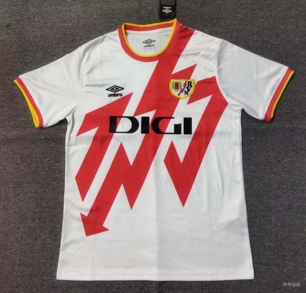 25/26 Rayo Vallecano Home Fans 1:1 Quality Soccer Jersey