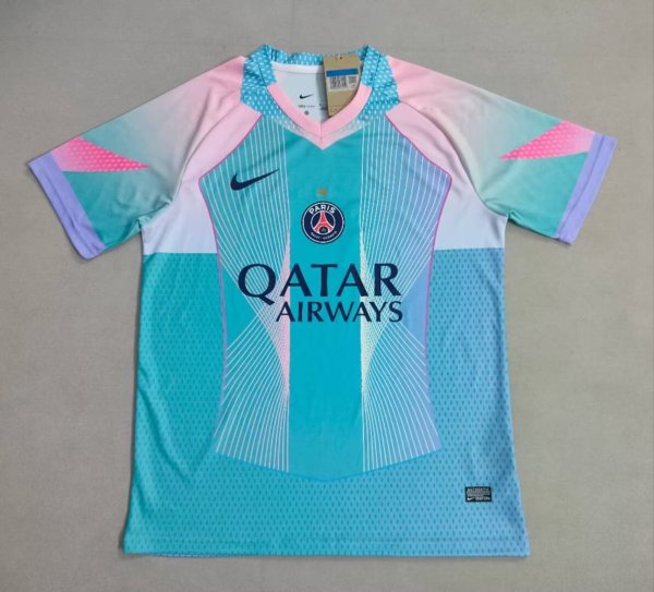 25/26 PSG Paris Special Edition Blue Fans 1:1 Quality Soccer Jersey