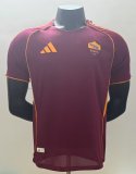 25/26 Roma Home Player 1:1 Quality Soccer Jersey