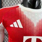 25/26  Bayern Munich Home  Long Sleeve Player 1:1 Quality Soccer Jersey