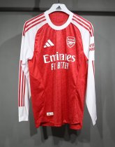 25/26 Arsenal Home Long Sleeve Player 1:1 Quality Soccer Jersey（球员版）