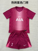 25/26 Tottenham  Goalkeeper  Kids Kits 1:1  Soccer Jersey