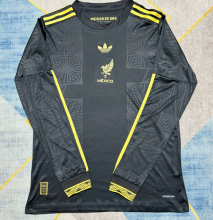 25/26  Mexico Special Edition Black Long Sleeve Fans 1:1 Quality Soccer Jersey