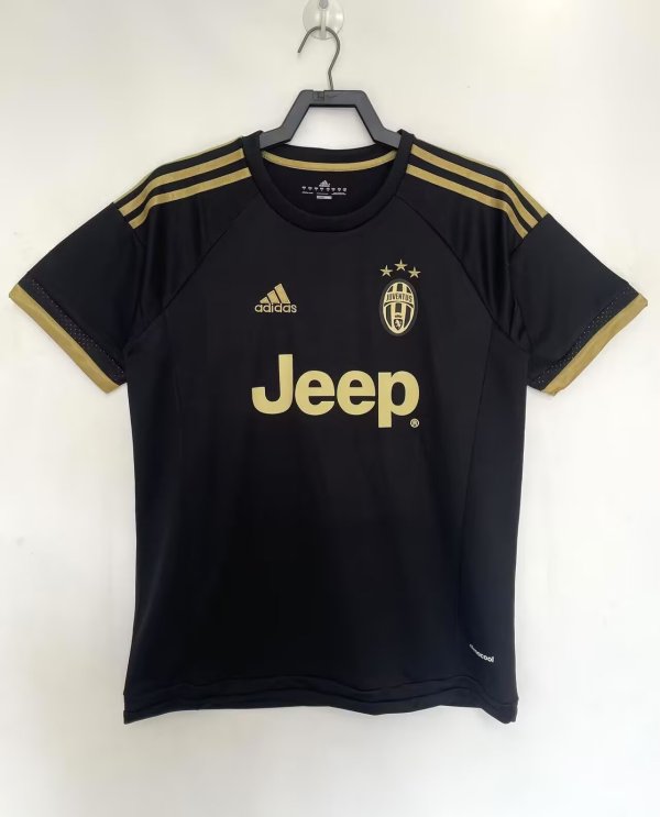 2015/2016 Retro Juventus Third Black 1:1 Quality Soccer Jersey