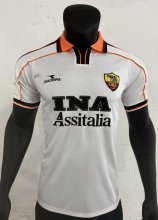 1998/1999 Roma Away Fans Retro 1:1  Quality Soccer Jersey