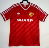 1982/1983 Manchester United Home Fans 1:1 Quality Retro Soccer Jersey