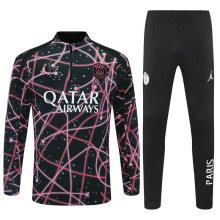 25/26 Paris  Black Pink 1:1 Quality Training Jersey