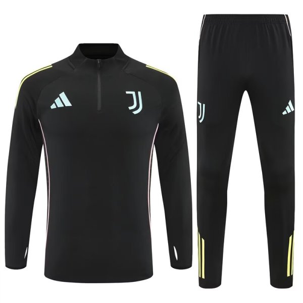 25/26 Juventus Training  Black 1:1 Quality Training Jersey