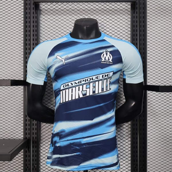 25/26 Marseille  Training clothes Player 1:1 Quality Soccer Jersey