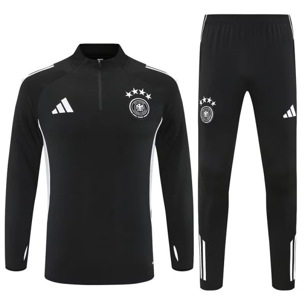 25/26 Germany Black Training Clothes 1:1 Quality Soccer Jersey