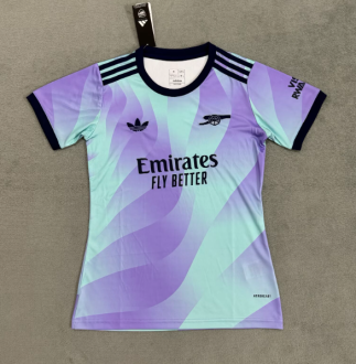 24/25 Arsenal Away Fans 1:1 Quality Women Soccer Jersey