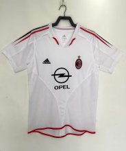 2004/2005  AC Milan  Away Fans 1:1 Retro Soccer Jersey