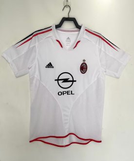 2004/2005  AC Milan  Away Fans 1:1 Retro Soccer Jersey