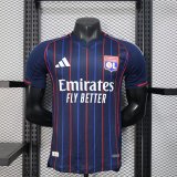 25/26  Lyon Away Player 1:1 Quality Soccer Jersey