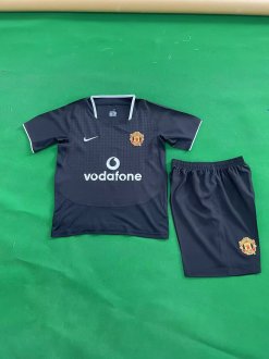 2003/2004 Manchester United  Away Kids Kits Retro 1:1  Quality Soccer Jersey