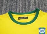 1970 Brazil  Home Kids Retro 1:1 Quality Soccer Jersey