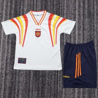 1996 Spain Third Kids Kits  Retro 1:1 Quality Soccer Jersey